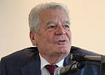Alt-Bundespräsident Joachim Gauck in der Akademie Gegenwart. Foto: Angelika Knöpker